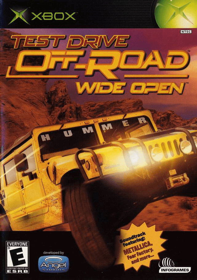 OFF-ROAD WIDE OPEN box art for Xbox